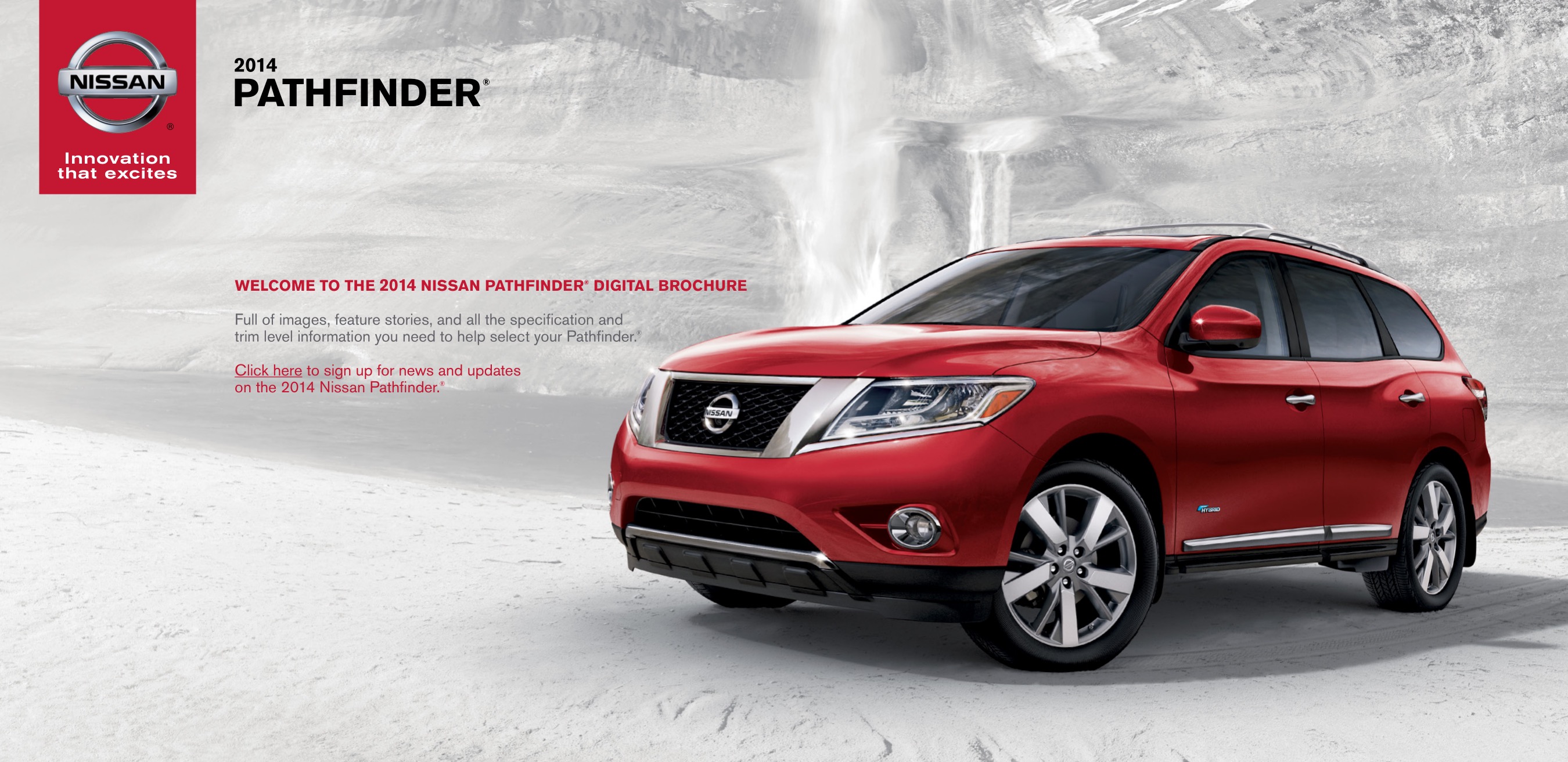2014 Nissan Pathfinder Brochure